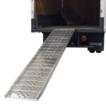 26" W Aluminum Punch Plate Walk Ramp, Plate End - 1,000 lb. Cap - Image 2