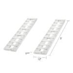5' L X 12" W Aluminum Car Trailer Ramps, Hook End, Stub Foot - 3,000 lb. Per Axle - Image 6