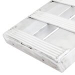 15" W Aluminum Car Trailer Ramps Hook End, Knife Foot- 5,000 lb. Per Axle - Image 3