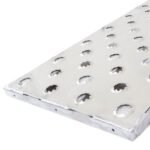 5' L X 15" W EZ Traction Aluminum Car Trailer Ramps, Hook End, Stub Foot - 5,000 lb. Per Axle - Image 6