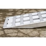 Aluminum Modular Dry Van Truck Trailer Ramp System w/2-Piece Support Stands - 5,000 lb. per Axle - Image 6