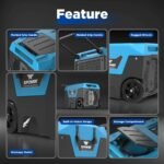 XPOWER XD-130Li LGR Dehumidifier – 125 PPD AHAM, 420 CFM, Bluetooth - Image 15