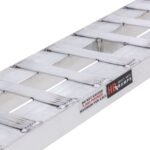 7' 6" L X 15' W Aluminum Car Trailer Ramps, Hook End, Knife Foot - 7,000 lb. Per Axle - Image 5