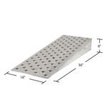 16" W Aluminum Shipping Container Wedge Ramps - 10,000 lb. Cap - Image 3