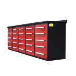 10' Heavy Duty Workbench with 25 Drawers - Image 3