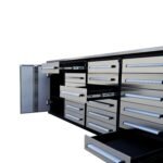 10ft Garage Storage Cabinet with 18 Drawers & 2 Cabinets - Image 4