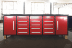 10ft Workbench Storage Cabinet with 15 Drawers & 2 Cabinets - Image 11