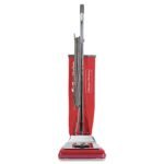 EURSC888N Tradition Upright Vacuum Sc888k, 12" Cleaning Path, Chrome/red