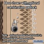 12" Wide Five Tier Box Style Vented Metal Locker - 3 Wide - 5 Feet High - 12" Deep by Salsbury - Image 4