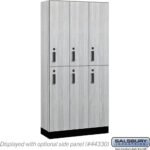 12" Wide Premier Wood Locker - Double Tier-3 Wide - 6 Feet High - 15" Deep by Salsbury - Image 20