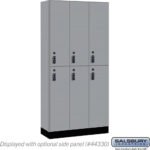 12" Wide Premier Wood Locker - Double Tier-3 Wide - 6 Feet High - 15" Deep by Salsbury - Image 27