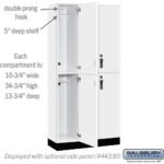 12" Wide Premier Wood Locker - Double Tier-3 Wide - 6 Feet High - 15" Deep by Salsbury - Image 32
