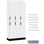 12" Wide Premier Wood Locker - Double Tier-3 Wide - 6 Feet High - 15" Deep by Salsbury - Image 36