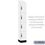 12" Wide Premier Wood Locker - Four Tier-1 Wide - 6 Feet High - 15" Deep by Salsbury - Image 42
