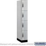 12" Wide Premier Wood Locker - Four Tier-1 Wide - 6 Feet High - 21" Deep by Salsbury - Image 20