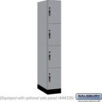 12" Wide Premier Wood Locker - Four Tier-1 Wide - 6 Feet High - 21" Deep by Salsbury - Image 31