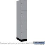 12" Wide Premier Wood Locker - Four Tier-1 Wide - 6 Feet High - 21" Deep by Salsbury - Image 34