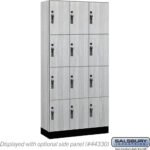 12" Wide Premier Wood Locker - Four Tier-3 Wide - 6 Feet High - 15" Deep by Salsbury - Image 19
