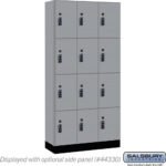 12" Wide Premier Wood Locker - Four Tier-3 Wide - 6 Feet High - 15" Deep by Salsbury - Image 33