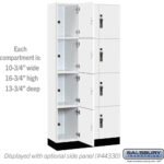 12" Wide Premier Wood Locker - Four Tier-3 Wide - 6 Feet High - 15" Deep by Salsbury - Image 38