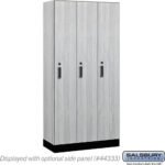 12" Wide Premier Wood Locker - Single Tier - 3 Wide - 6 Feet High - 18" Deep by Salsbury - Image 20