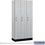 12" Wide Premier Wood Locker - Single Tier - 3 Wide - 6 Feet High - 18" Deep by Salsbury - Image 24