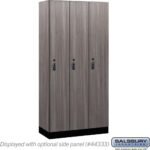 12" Wide Premier Wood Locker - Single Tier - 3 Wide - 6 Feet High - 18" Deep by Salsbury - Image 27