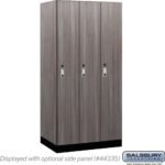 12" Wide Premier Wood Locker - Single Tier - 3 Wide - 6 Feet High - 21" Deep by Salsbury - Image 30