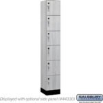 12" Wide Premier Wood Locker - Six Tier Box Style-1 Wide - 6 Feet High - 15" Deep by Salsbury - Image 22