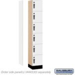 12" Wide Premier Wood Locker - Six Tier Box Style-1 Wide - 6 Feet High - 15" Deep by Salsbury - Image 37