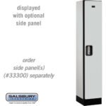 12" Wide Single Tier Designer Wood Locker - 1 Wide - 5 Feet High - 15" Deep by Salsbury - Image 19