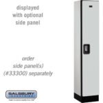 12" Wide Single Tier Designer Wood Locker - 1 Wide - 5 Feet High - 15" Deep by Salsbury - Image 20