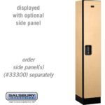 12" Wide Single Tier Designer Wood Locker - 1 Wide - 5 Feet High - 15" Deep by Salsbury - Image 27