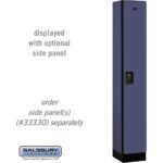12" Wide Single Tier Designer Wood Locker - 1 Wide - 6 Feet High - 15" Deep by Salsbury - Image 8