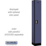 12" Wide Single Tier Designer Wood Locker - 1 Wide - 6 Feet High - 15" Deep by Salsbury - Image 9
