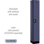 12" Wide Single Tier Designer Wood Locker - 1 Wide - 6 Feet High - 15" Deep by Salsbury - Image 10