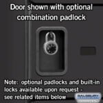 12" Wide Six Tier Box Style Designer Wood Locker - 1 Wide - 6 Feet High - 18" Deep by Salsbury - Image 33