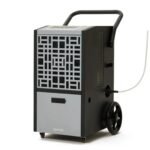 Dapper Supply DP-CD1128 Commercial Dehumidifier – 105 PPD, Built-In Pump, 8,000 Sq Ft, ETL