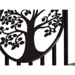 14' Iron Gate with Wider goalposts, No metal ball - Image 3