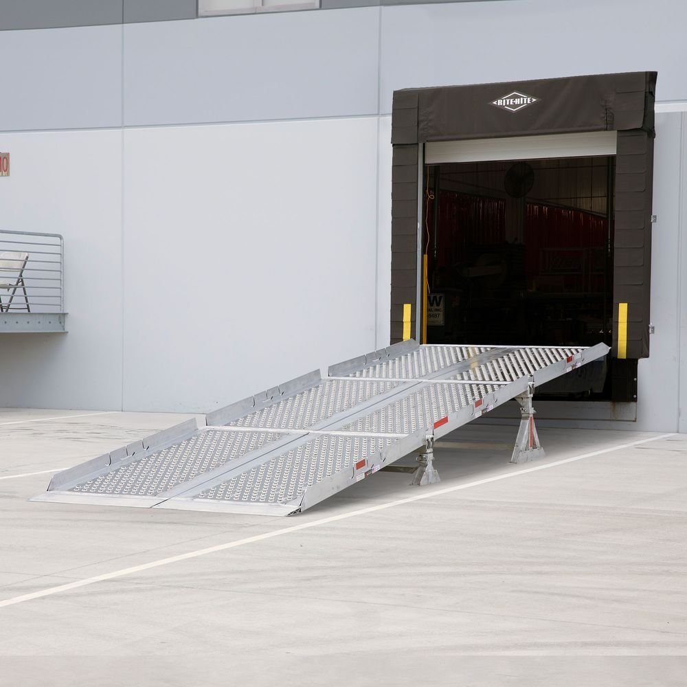 15-84-270-06-MYR 84" W Aluminum Portable Modular Box Truck Ramp System – 25,000 lb. Cap - Image 1