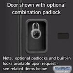 15" Wide Double Tier 'S' Style Designer Wood Locker - 1 Wide - 6 Feet High - 18" Deep by Salsbury - Image 34
