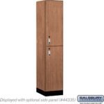 15" Wide Premier Wood Locker - Double Tier-1 Wide - 6 Feet High - 21" Deep by Salsbury - Image 18