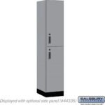 15" Wide Premier Wood Locker - Double Tier-1 Wide - 6 Feet High - 21" Deep by Salsbury - Image 32