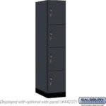 15" Wide Premier Wood Locker - Four Tier-1 Wide - 6 Feet High - 24" Deep by Salsbury - Image 7
