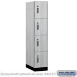 15" Wide Premier Wood Locker - Four Tier-1 Wide - 6 Feet High - 24" Deep by Salsbury - Image 20