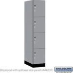 15" Wide Premier Wood Locker - Four Tier-1 Wide - 6 Feet High - 24" Deep by Salsbury - Image 34