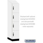 15" Wide Premier Wood Locker - Four Tier-1 Wide - 6 Feet High - 24" Deep by Salsbury - Image 42