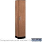 15" Wide Premier Wood Locker - Single Tier - 1 Wide - 6 Feet High - 18" Deep by Salsbury - Image 17