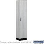 15" Wide Premier Wood Locker - Single Tier - 1 Wide - 6 Feet High - 18" Deep by Salsbury - Image 21