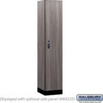15" Wide Premier Wood Locker - Single Tier - 1 Wide - 6 Feet High - 18" Deep by Salsbury - Image 27